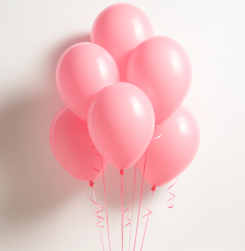 6 بالونات وردية — flower & gift delivery