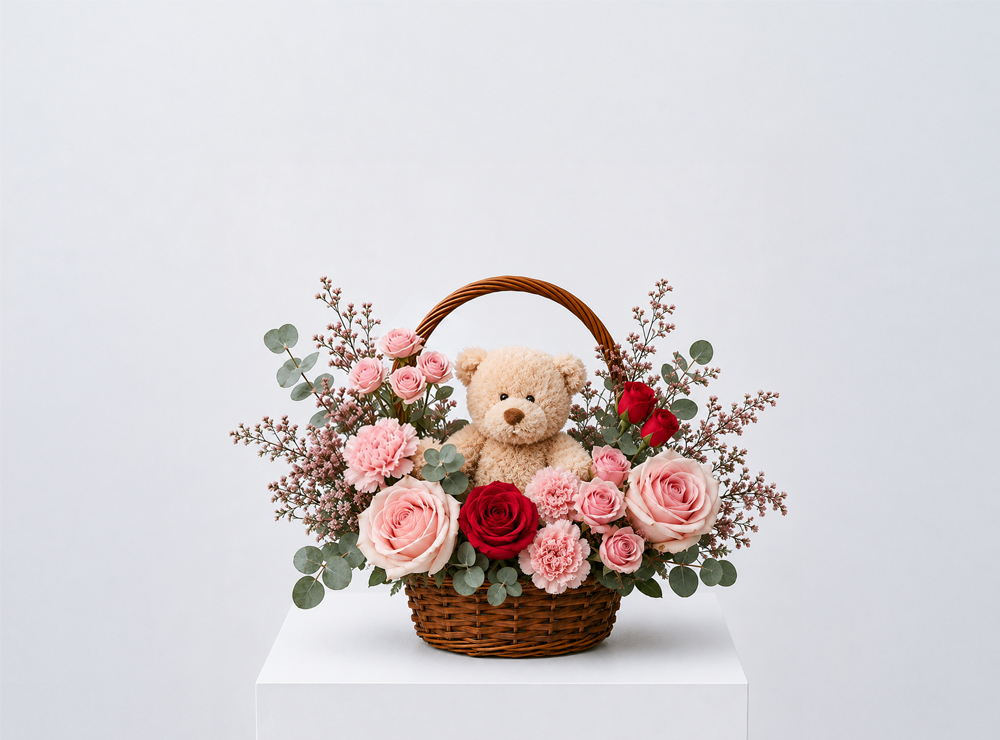 سلّة العناق الرقيق — flower & gift delivery